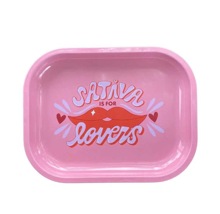 Janeys Sativa is for Lovers Rolling Tray