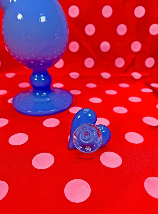BURNING LOVE Lovely Vase Water Pipe- periwinkle
