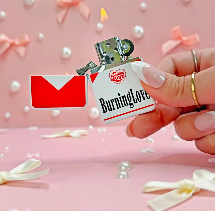 BURNING LOVE Cig Box Lighter