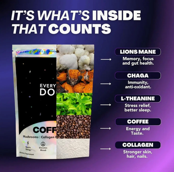 The Everyday Dose Single Serving Coffee+