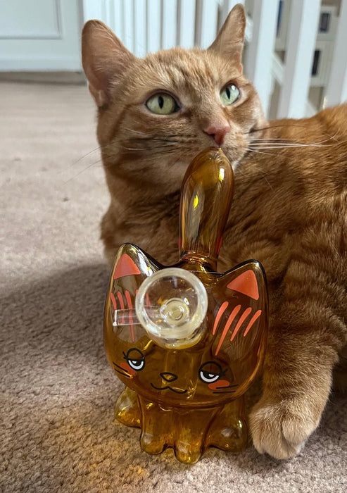 CANNA STYLE CANNACAT BUBBLER - orange