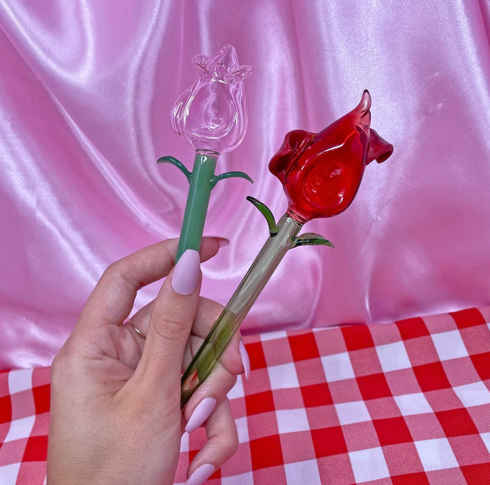 BURNING LOVE Tulip Pipe- Red