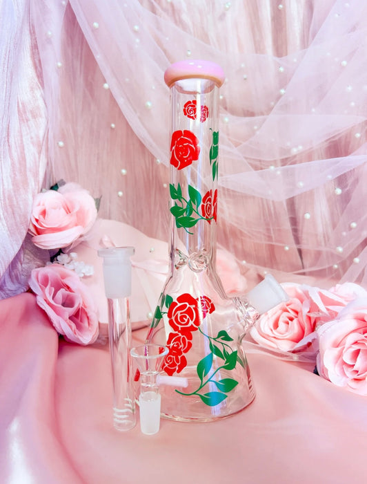 BURNING LOVE English Rose Bong