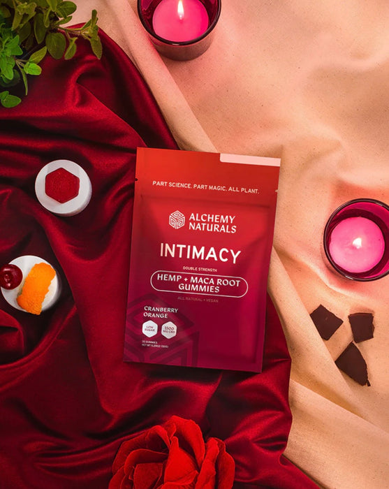 ALCHEMY NATURALS Hemp Gummies for Intimacy - Full Spectrum (2 PACK)