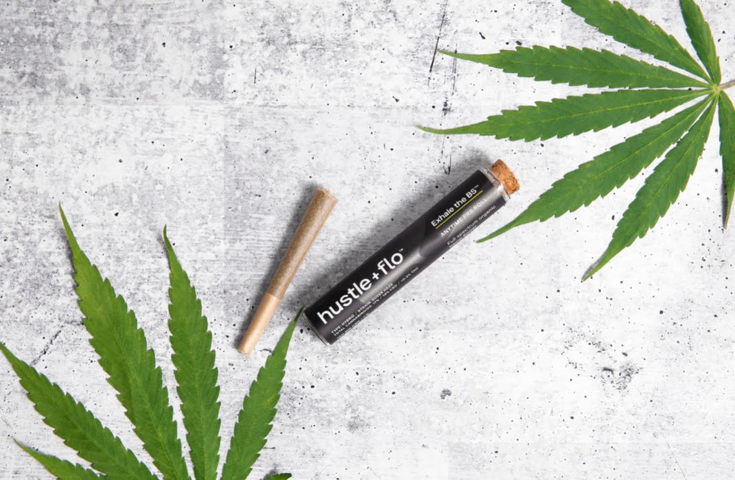 hustle + flow Exhale the BS ™️ Anytime hemp pre roll