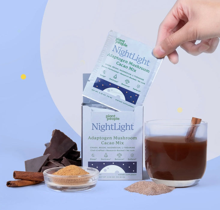 PLANT PEOPLE NightLight Calming & Chill Mushroom Cacao Mix
