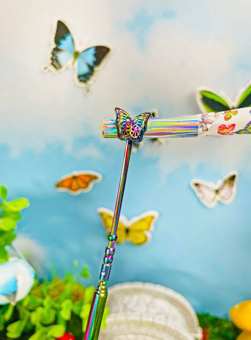 BURNING LOVE Extendable J Holder - Butterfly