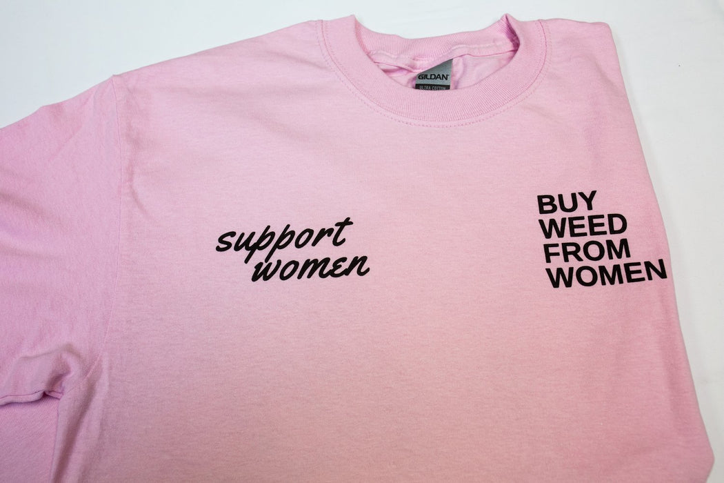 BWFW Pink "BWFW SuppWMN" Long-Sleeve - MEDIUM