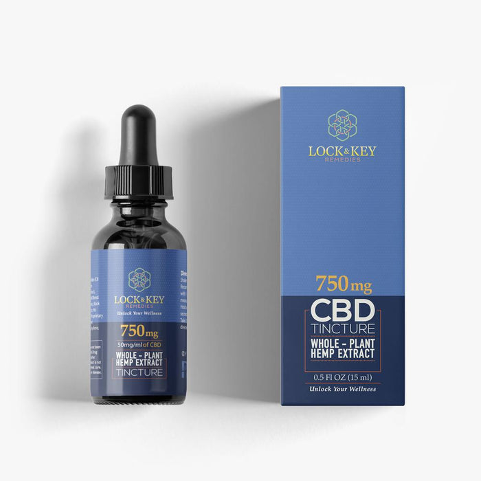 LOCK & KEY CBD 750MG TINCTURE 15ML