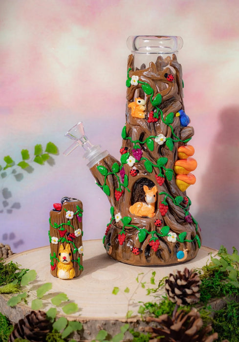 CANNA STYLE WOODLAND CREATURES BONG