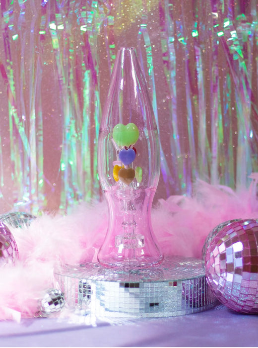 BURNING LOVE Lovely Lava Lamp Bong- Pink