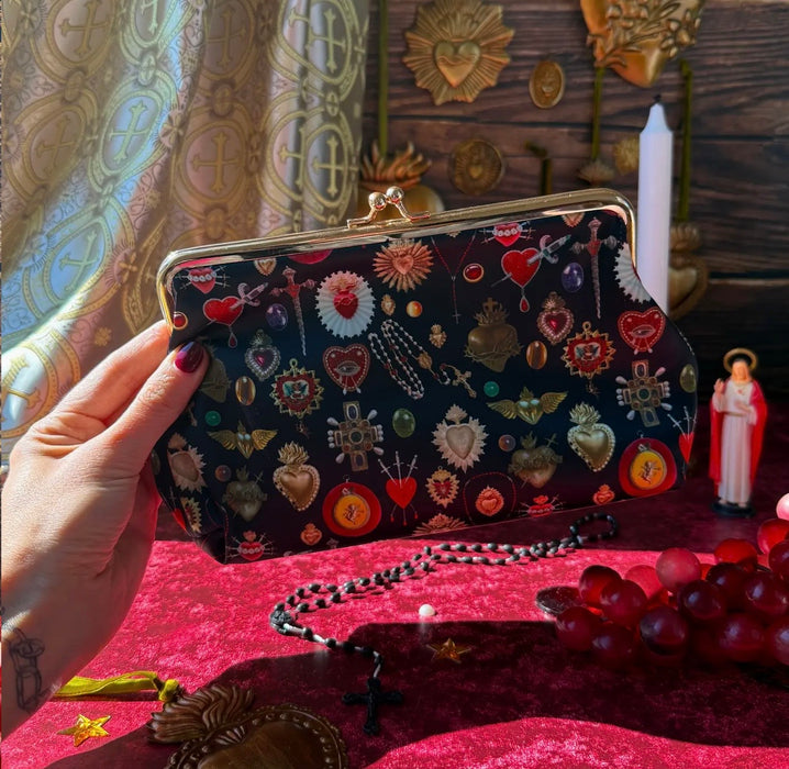 BURNING LOVE Sacred Heart Bag
