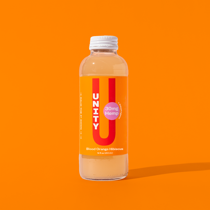 Unity Wellness Blood Orange Hibiscus CBD Beverage