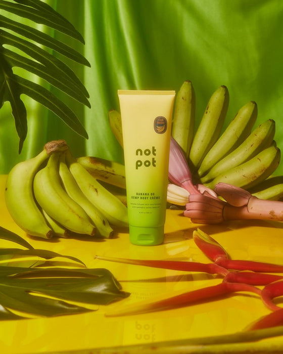 NOT POT Banana OG Hemp Body Crème