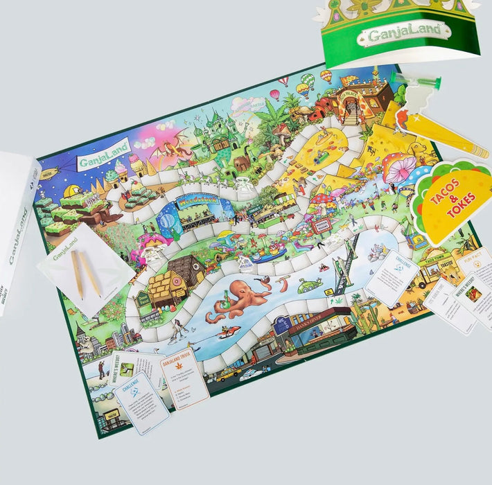 Ganjaland - Epic Weed Adventure Board Game