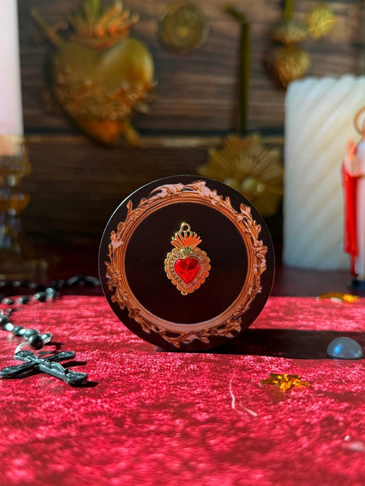 BURNING LOVE SACRED HEART GRINDER