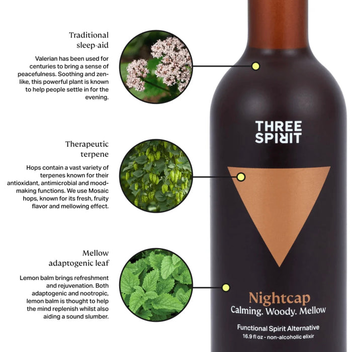 Three Spirit Nightcap Functional Non Alcoholic Spirit