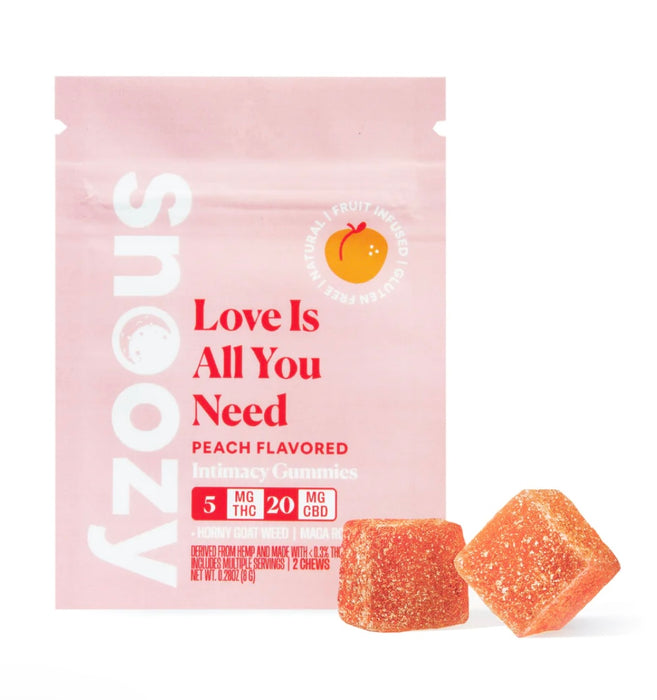 Snoozy Delta 9 THC Gummies for Sex/ Intimacy -  2 PACK
