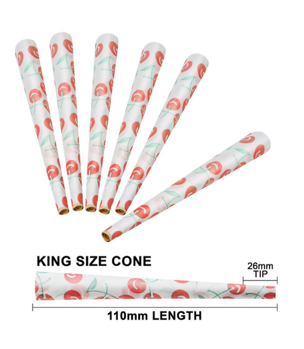 Ornate Ocean Flavored Pre Rolled Cones 50 Pack (CHERRY)