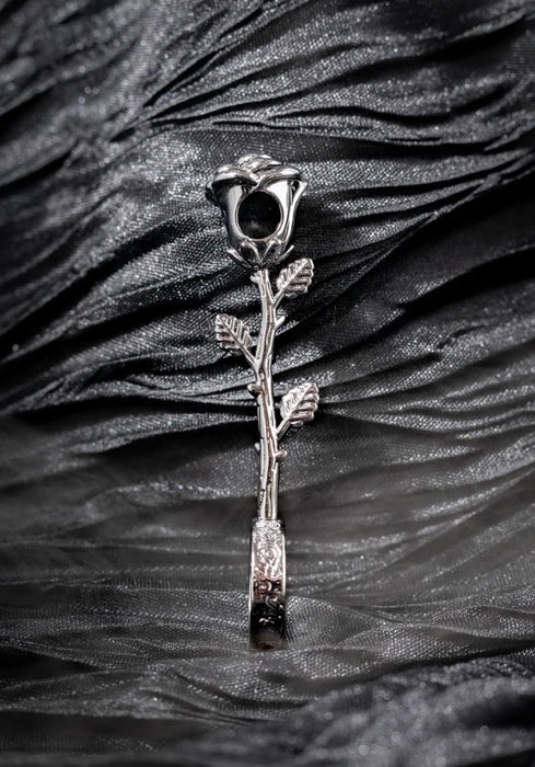 CANNA STYLE GUNMETAL ROSE JOINT HOLDER