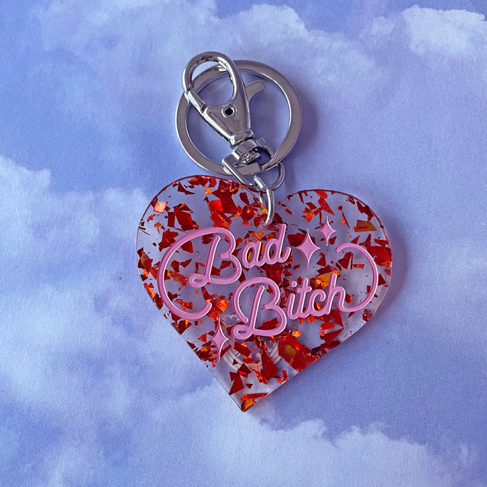 A Shop of Things Bad Bitch Keychain