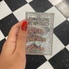 A Shop of Things Holographic Glitter Cigarette Box