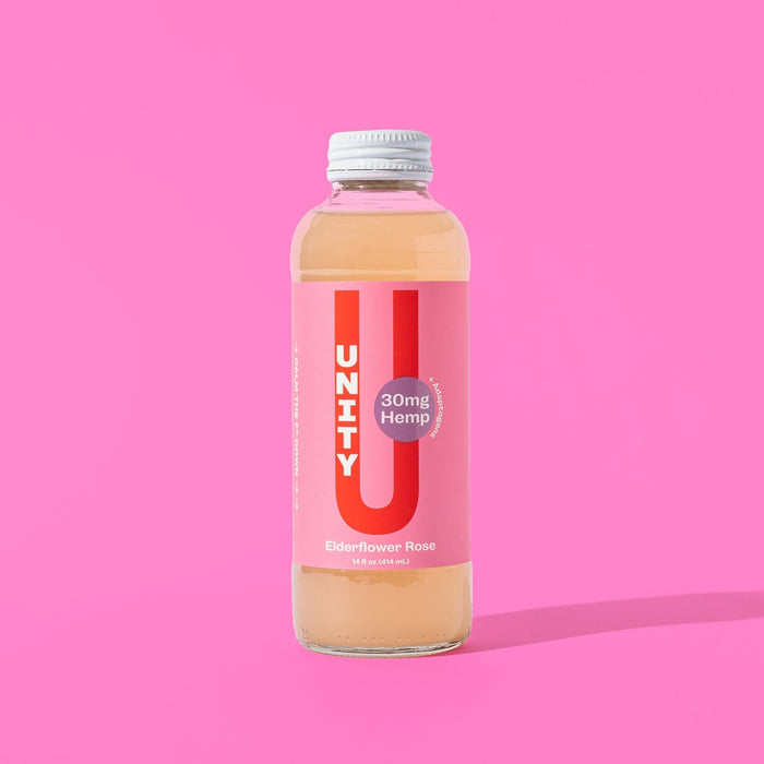 Unity Wellness Elderflower Rose CBD Beverage