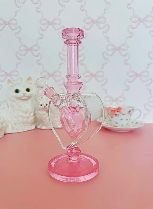 BURNING LOVE Heart Of Glass Bong