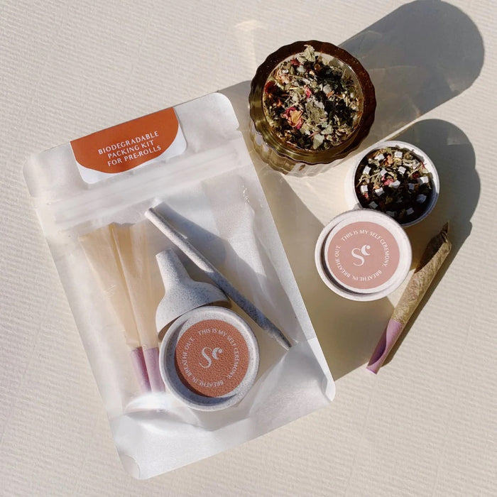 SELF CEREMONY Biodegradable Packing Kit for pre-rolled cones