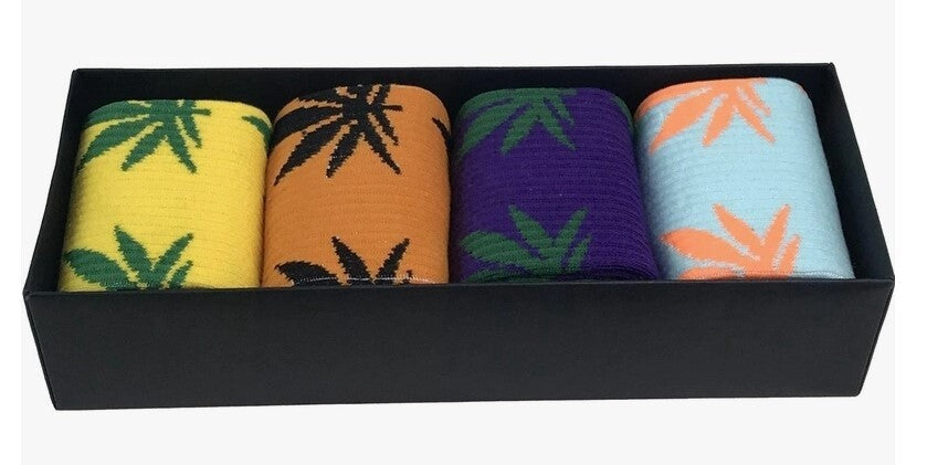 Torched Life Cannabis Socks Gift Set - VIVIDS