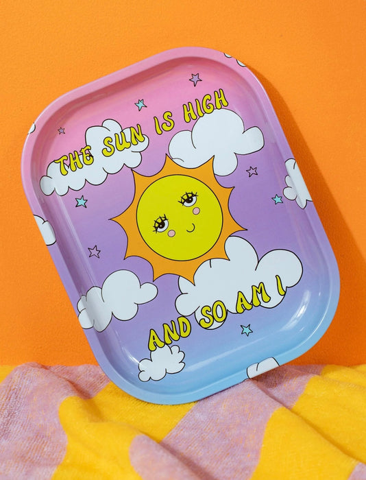 CANNA STYLE "THE SUN IS HIGH" ROLLING TRAY