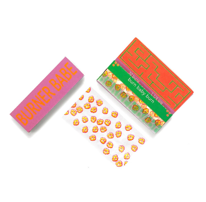 BURNER BABE The Poppy ROLLING papers