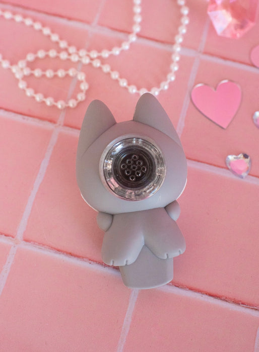 BURNING LOVE Siberian Husky Hand Pipe