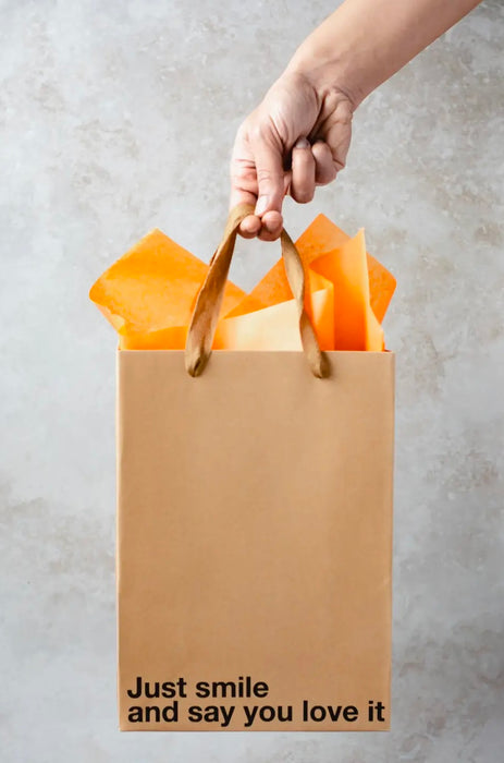 MilkToast Brands "Just Smile" Gift Bag