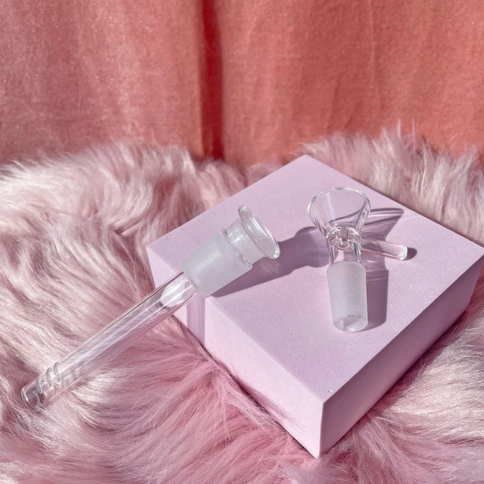 BURNING LOVE Crystal Water Pipe- Iridescent