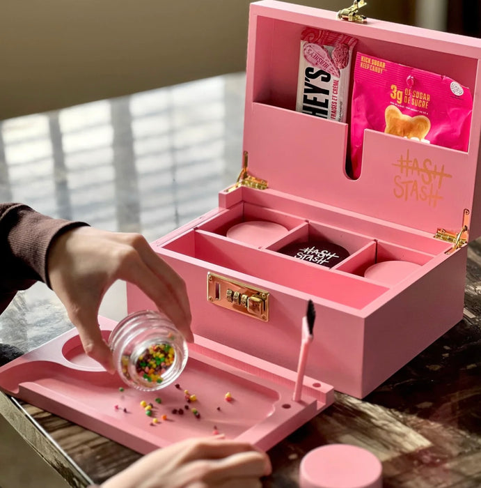 HASHSTASH The OG Stash Box - PINK