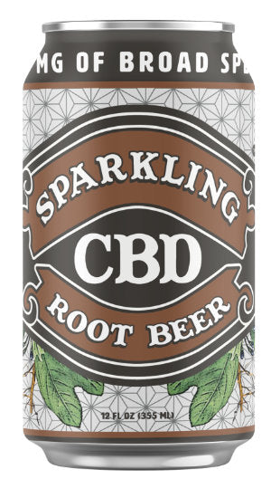 Rocky Mountain Soda CBD Sparkling Rootbeer Soda