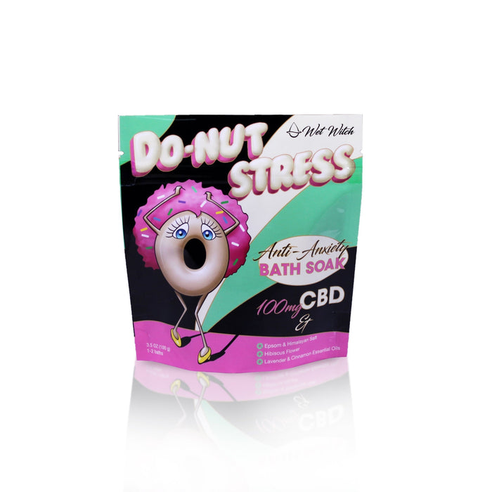 WET WITCH Do-Nut Stress Anti-Anxiety CBD Bath Soak Mini