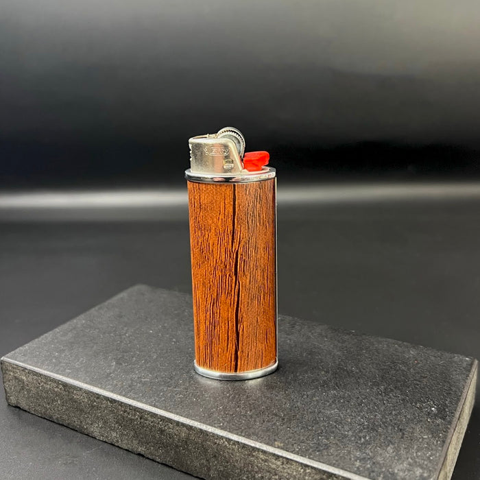 Haus of Topper Objects Natural Wood Classic Lighter Cover