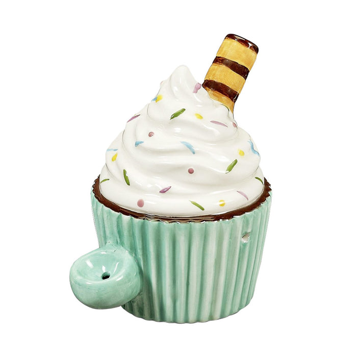 Roast & Toast Freshly Baked Cupcake Pipe | 4.75"