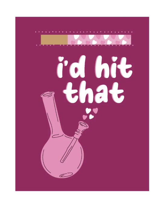 KUSHKARDS I'd Hit That Greeting Card with One-Hitter Pipe