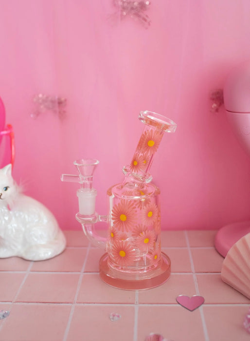 BURNING LOVE Gerbera Daisy Mini Bong