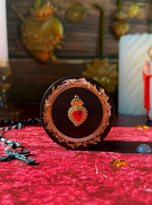 BURNING LOVE SACRED HEART GRINDER