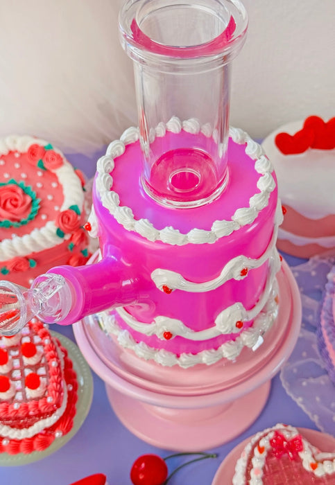 BURNING LOVE Birthday Cake Bong