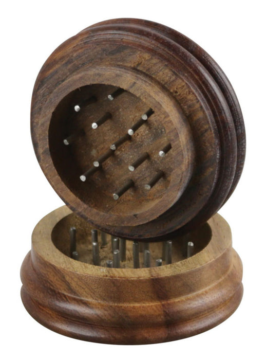 Wood 2pc Grinder - 2" Round