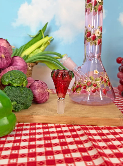 BURNING LOVE STRAWBERRY BONG