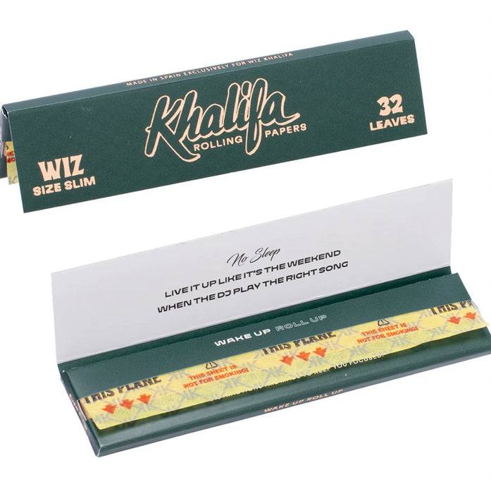 Khalifa Rolling Papers | Wiz Size Slim | 32pc