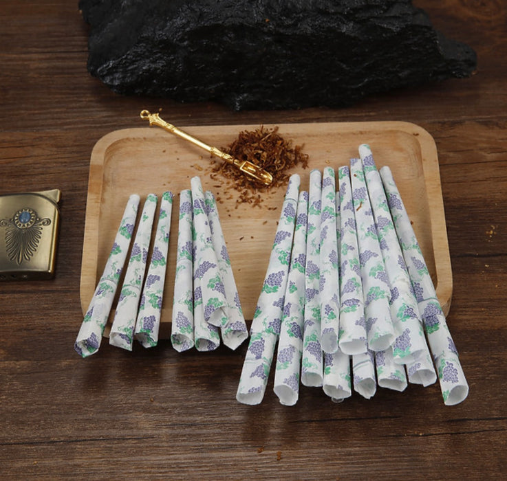 Ornate Ocean Flavored Pre Rolled Cones 50 Pack (GRAPE)