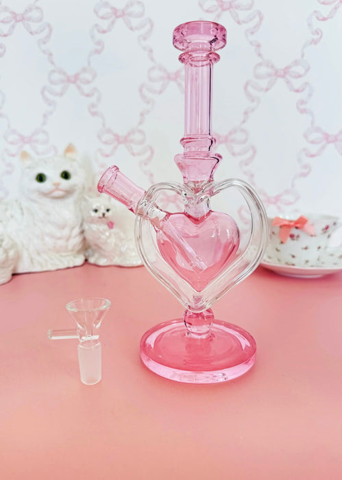 BURNING LOVE Heart Of Glass Bong