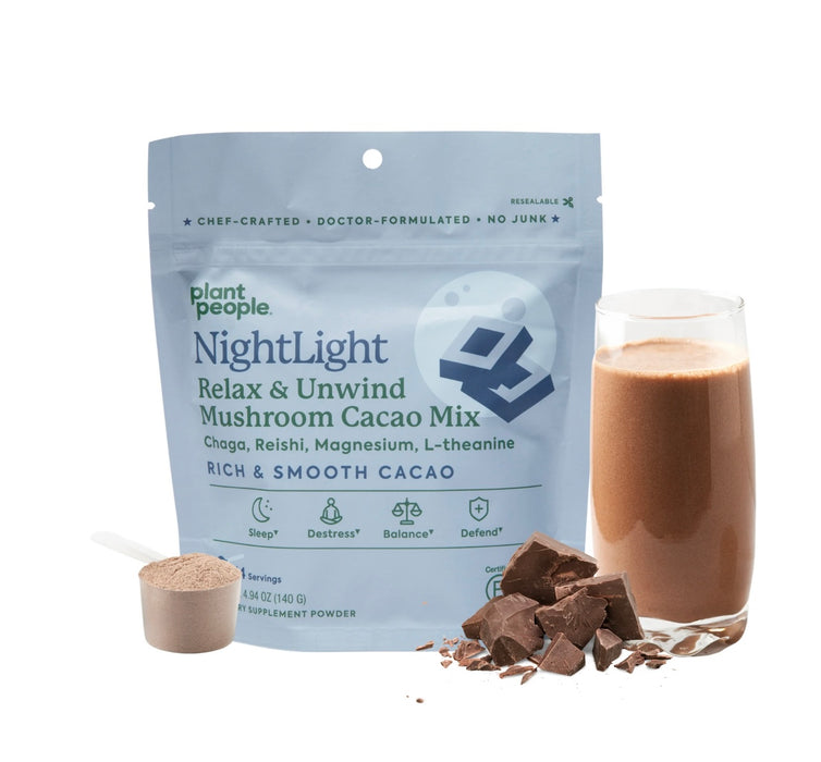 Plant People Nightlight - Calming & Chill Mushroom Cacao Mix